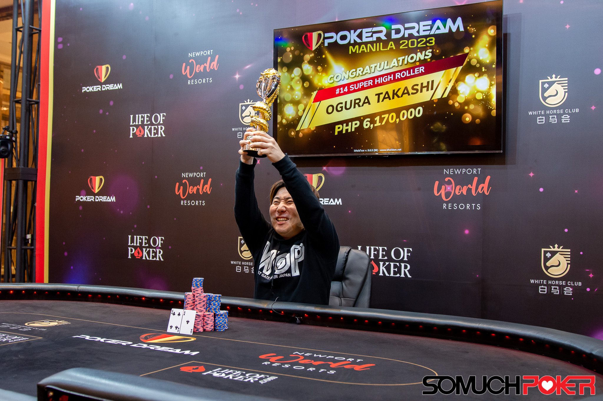 Poker Dream Manila: Ogura Takashi ships Super High Roller; Beh Kok Weng bags two events; How Chee Chong wins Bubble Rush