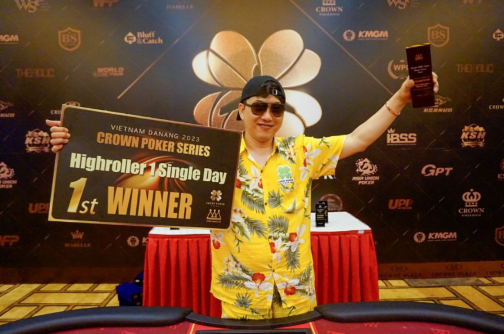 Elite Korean players converge at Crown Poker Series; Min Jung Kim wins first  trophy; 12 players advance to Opener Event Final Day