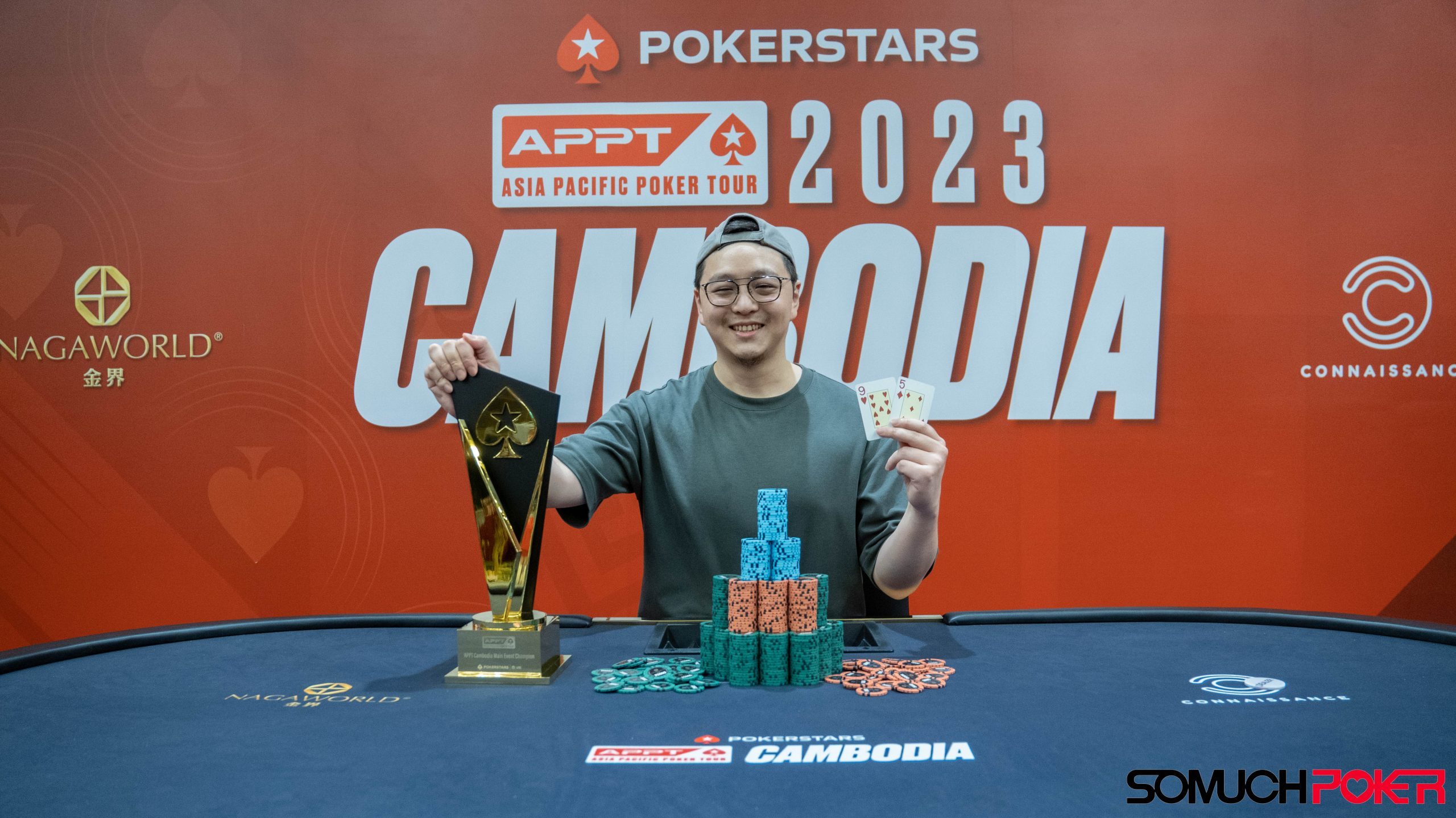 Taiwan's Chao Ting Cheng crowned 2023 APPT Cambodia Main Event champion
