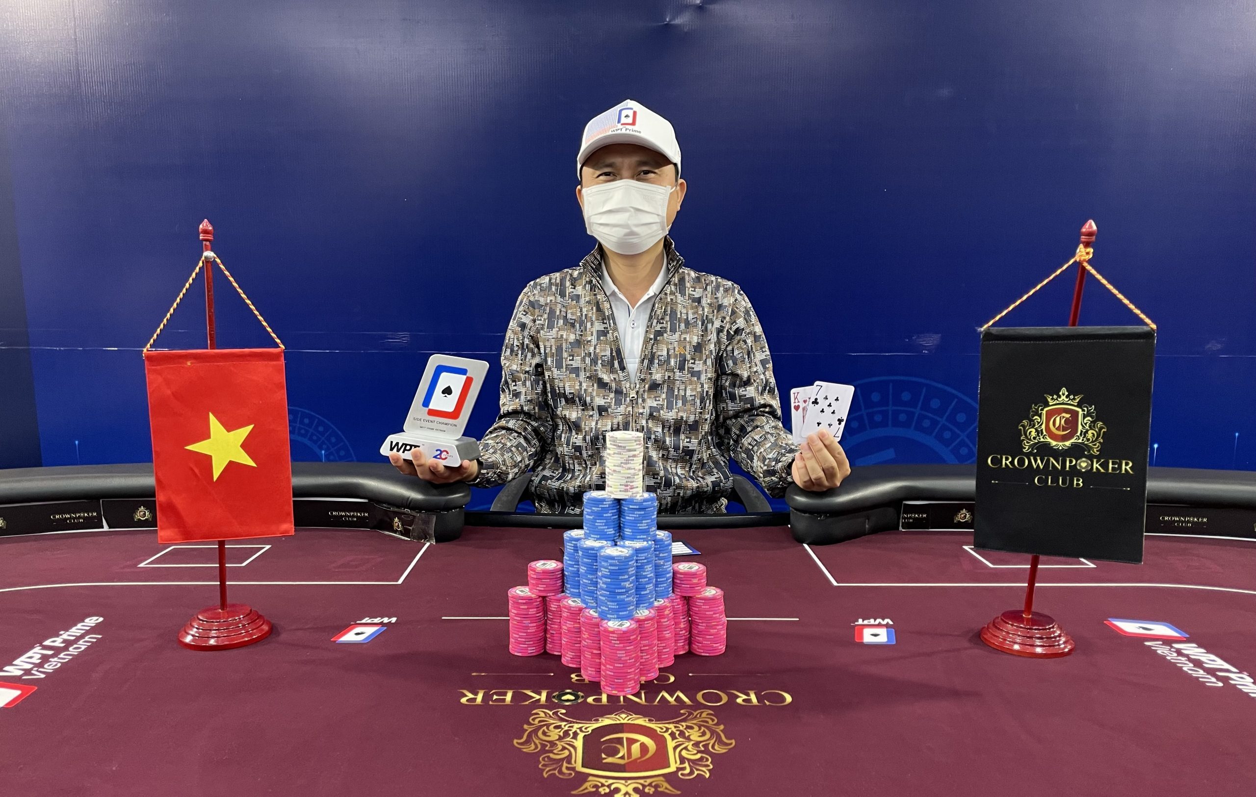 WPT Prime Vietnam: Trung Toan Chan clinches Billionaire Club High Stakes Challenge; Jianhui Zhou, Thanh Hung Tran win trophies; 24 advance at Mystery Bounty Day 1B