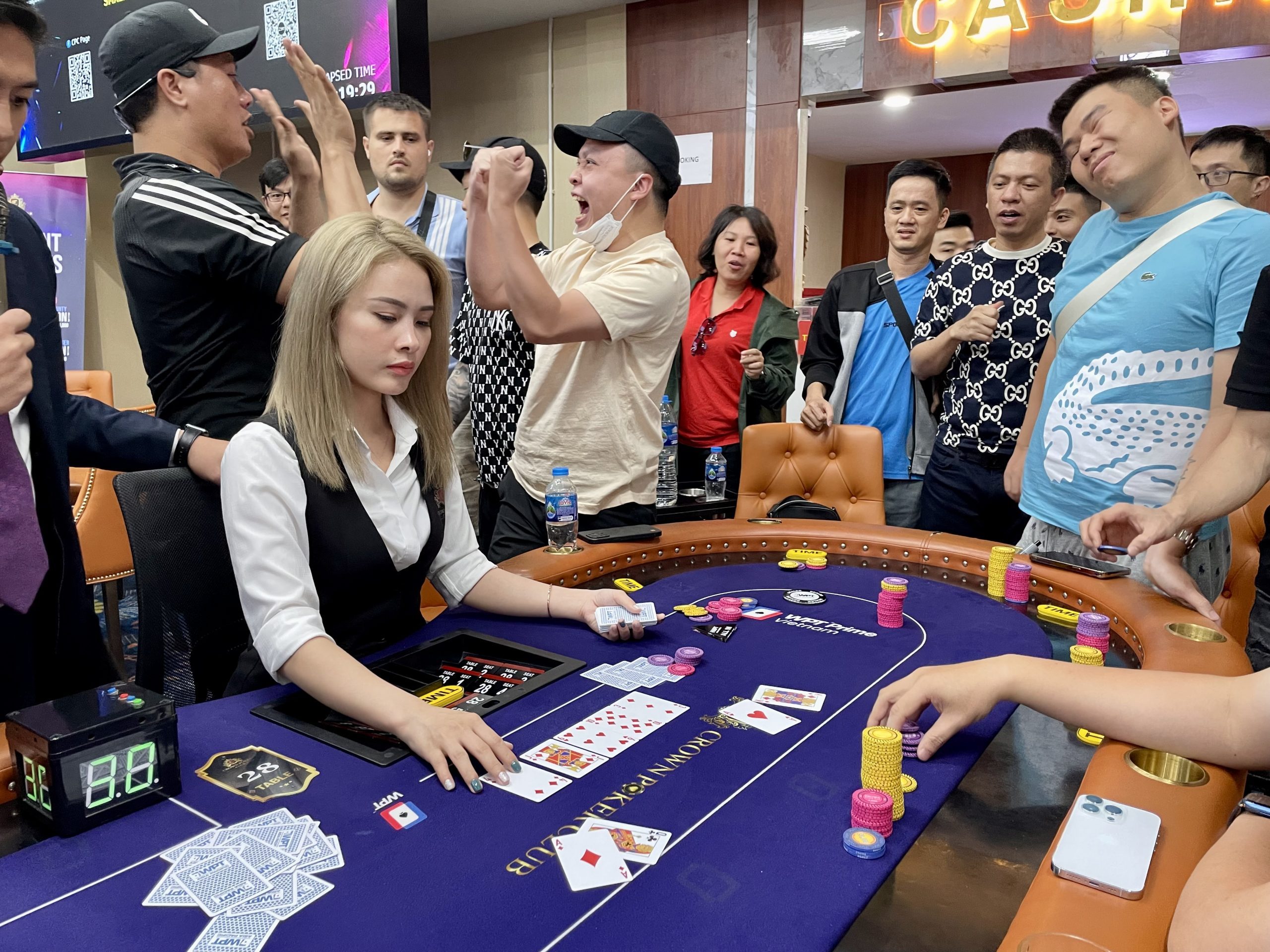 WPT Prime Vietnam: Mystery Bounty draws 614 total entries; prize pool surges to VN₫ 5.955 Billion (~$253,760); 79 advance to Day 2 