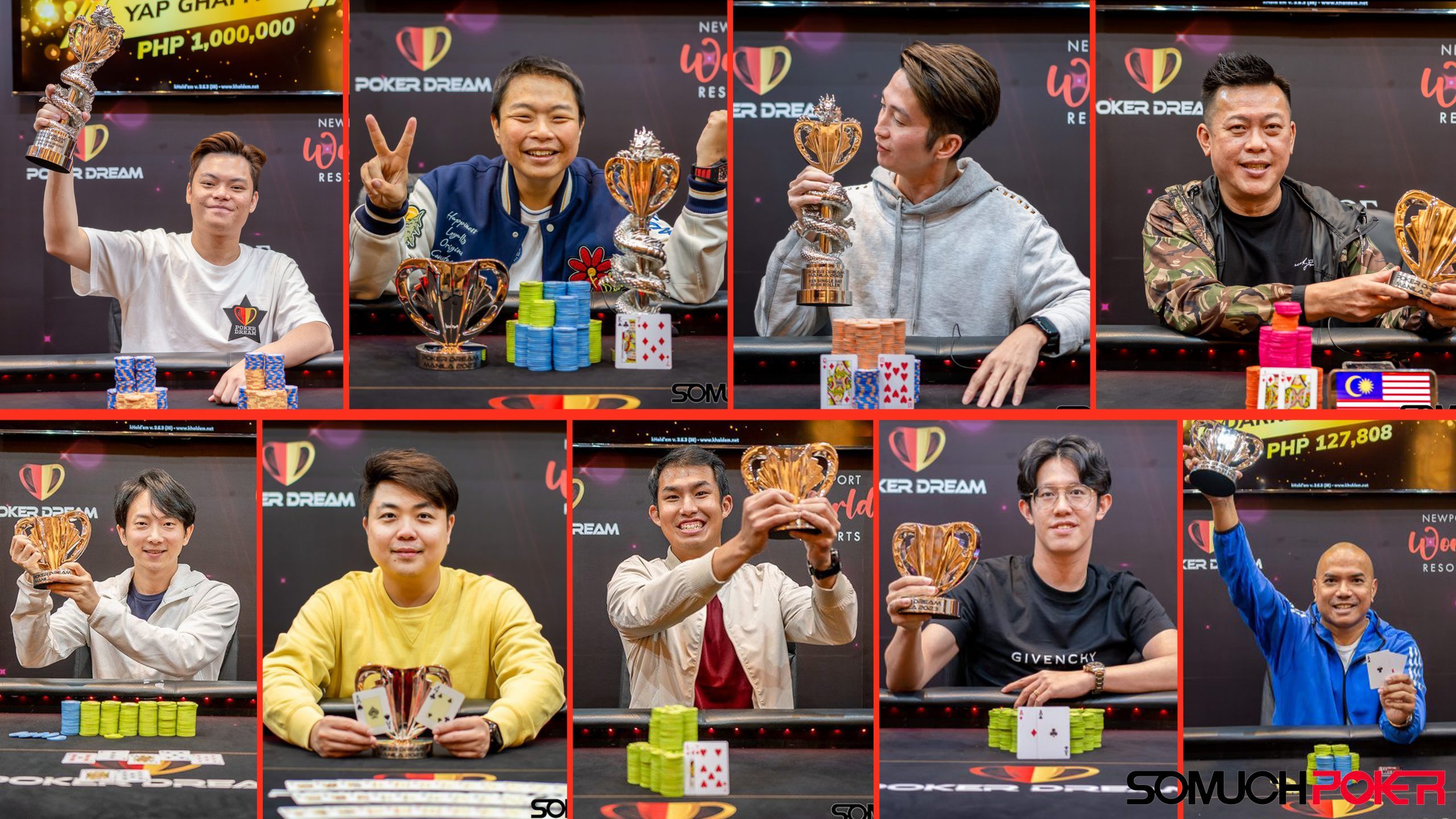 Poker Dream Manila pays out over $3 Million; Malaysia lifts most trophies; Poker Dream Taiwan up next