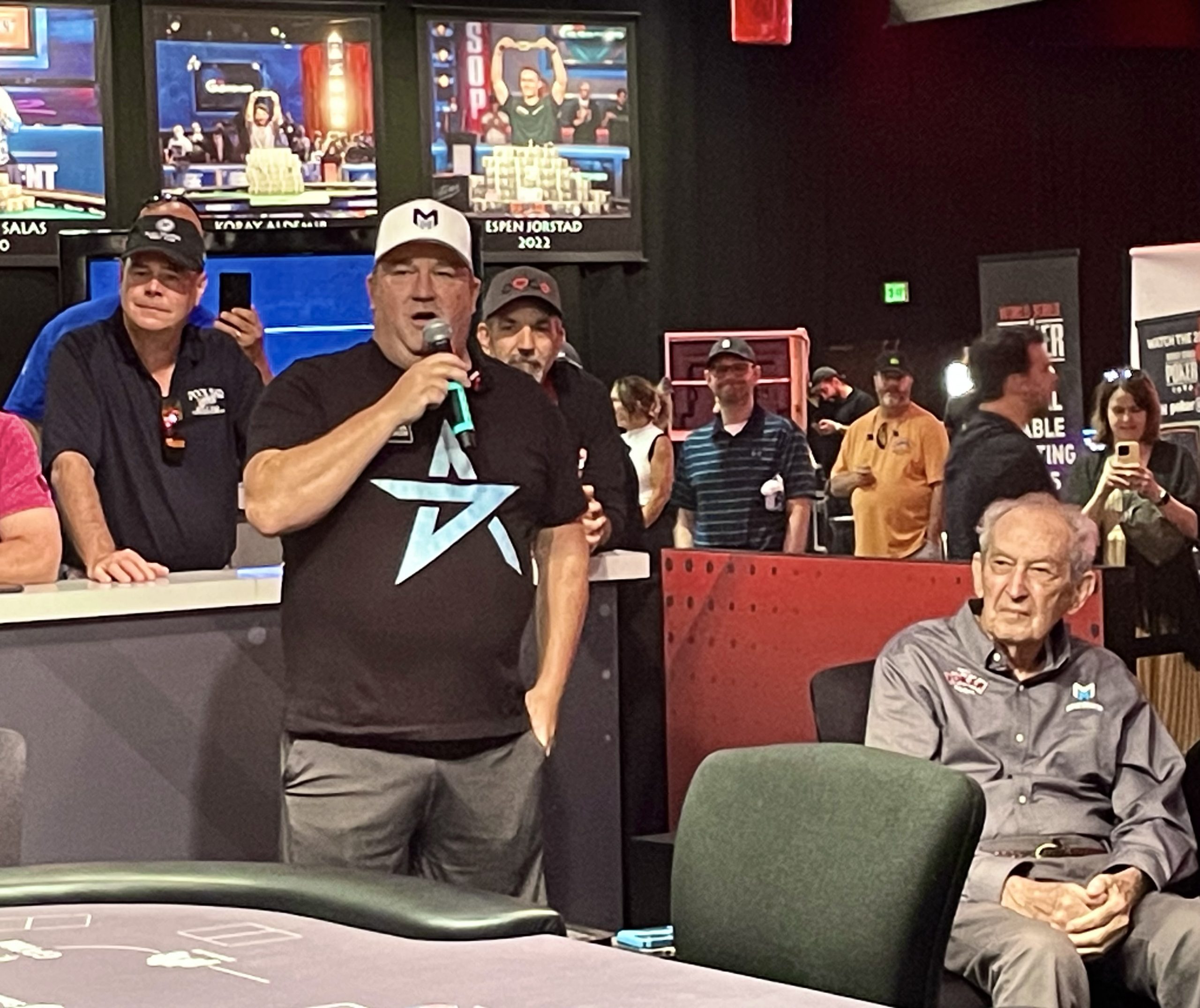2023 WSOP Main Event Day 1D: Chris Moneymaker delivers heartfelt speech, Phil Hellmuth, Dan Cates roar; past record breached; 18 champions into Day 2