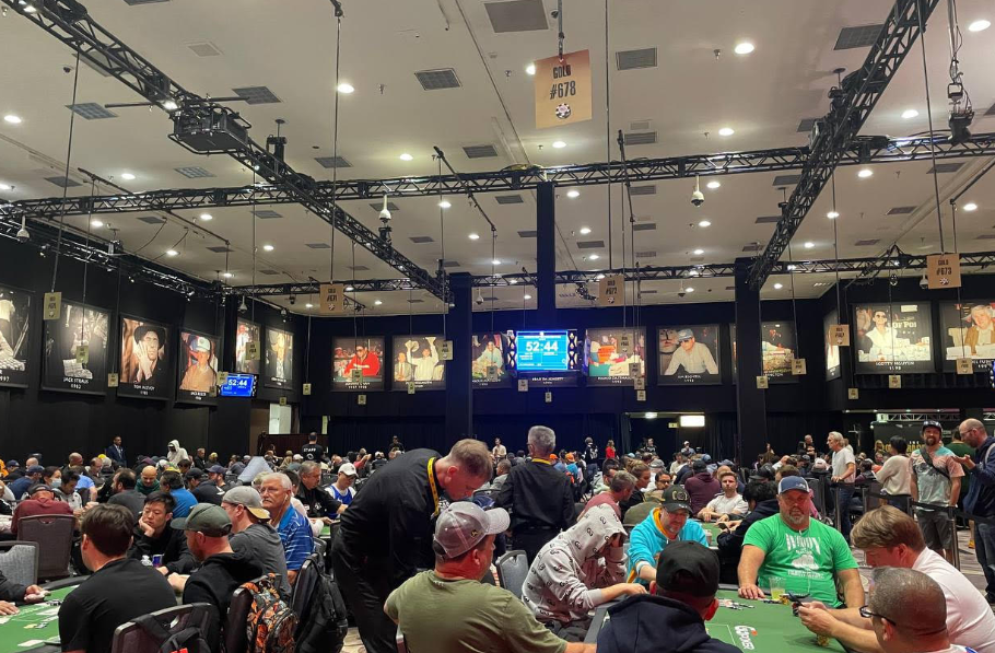 Record breaking WSOP Main Event, 10,043 entries, $93M+ prize pool; 678 tables strong; drama erupts over payout distribution