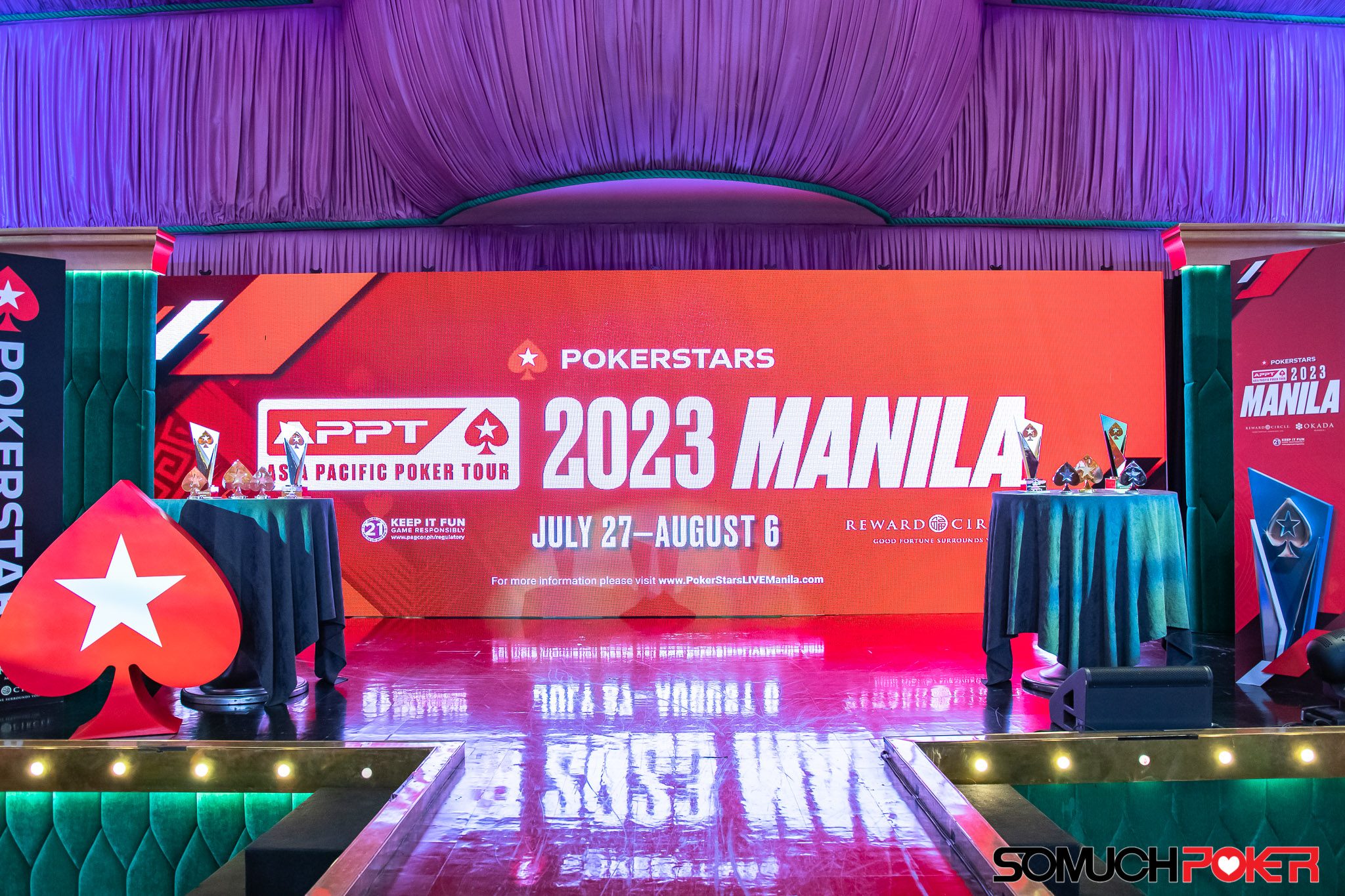 Asia Pacific Poker Tour Manila begins - July 27 to August 6 at Okada Manila