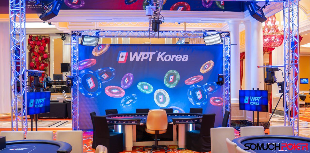Stakes are high for WPT Korea Main Event featuring KR₩ 2 Billion (~USD 1.57M) guarantee