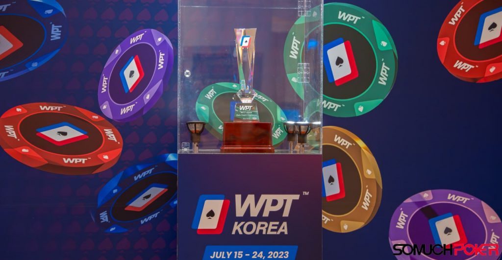 wpt korea main event trophy 2