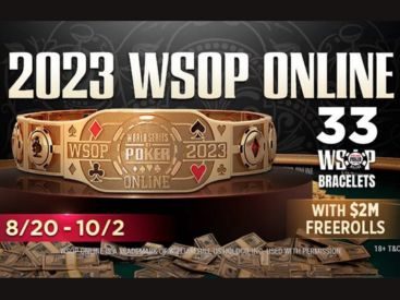 WSOP Online returns this August on Natural8 - GGNet, 33 gold bracelets to be awarded