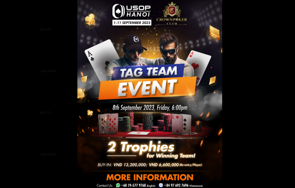 tag team event