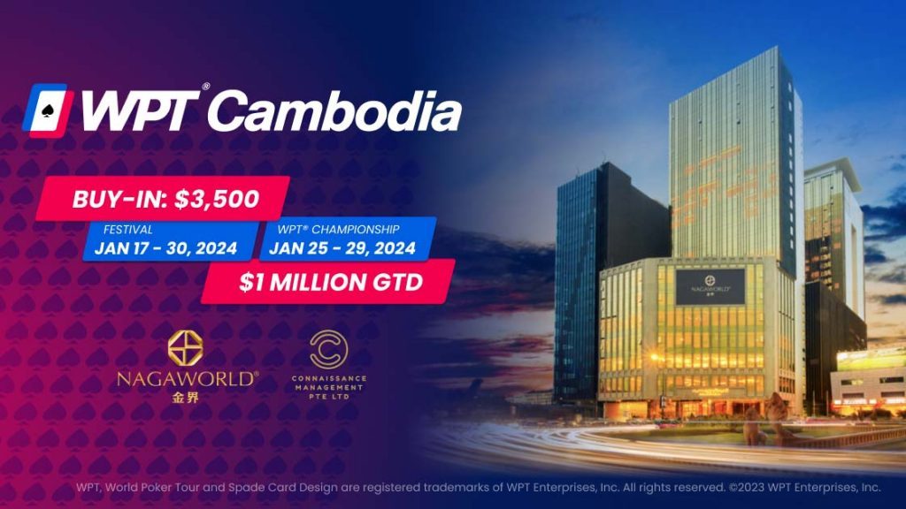 WPT Cambodia BUY-IN $3,500 - $1 MILLION GTD
