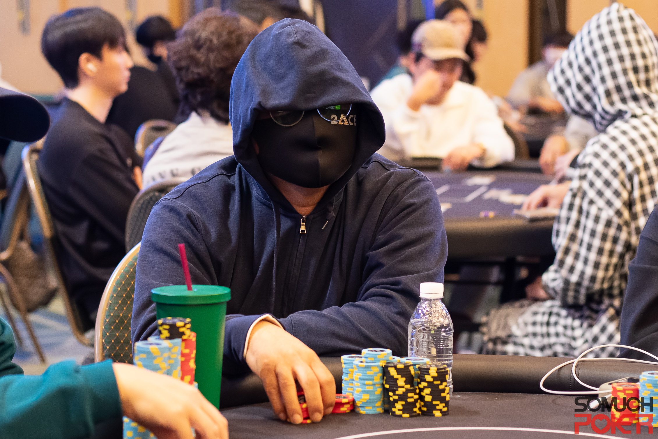 Ace Poker League Seoul: From 2,737 entries down to the final 56 players! Kim Kee Yong leads the race; SHR draws 209 entries