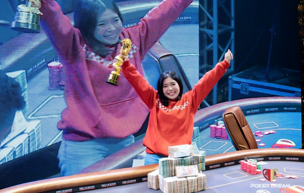 Thi Bao An Nguyen wins Poker Dream Vietnam 2023