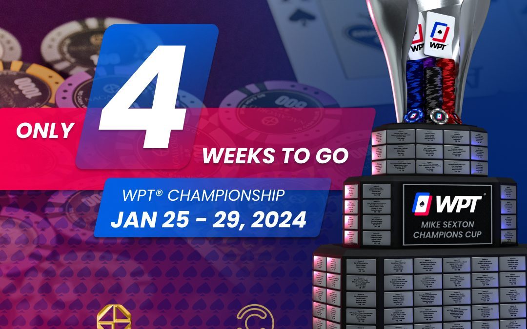 Four weeks away from WPT Cambodia – first Main Tour in Southeast Asia feat. USD 1.7 Million in guarantees and USD 6K in Player of the Festival prizes