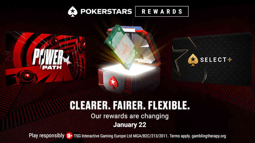 Online News: PokerStars launches new rewards program; GGPoker awards 50% rakeback for 100 days; BetOnline kicks off $3M GTD Championship Online Poker Series