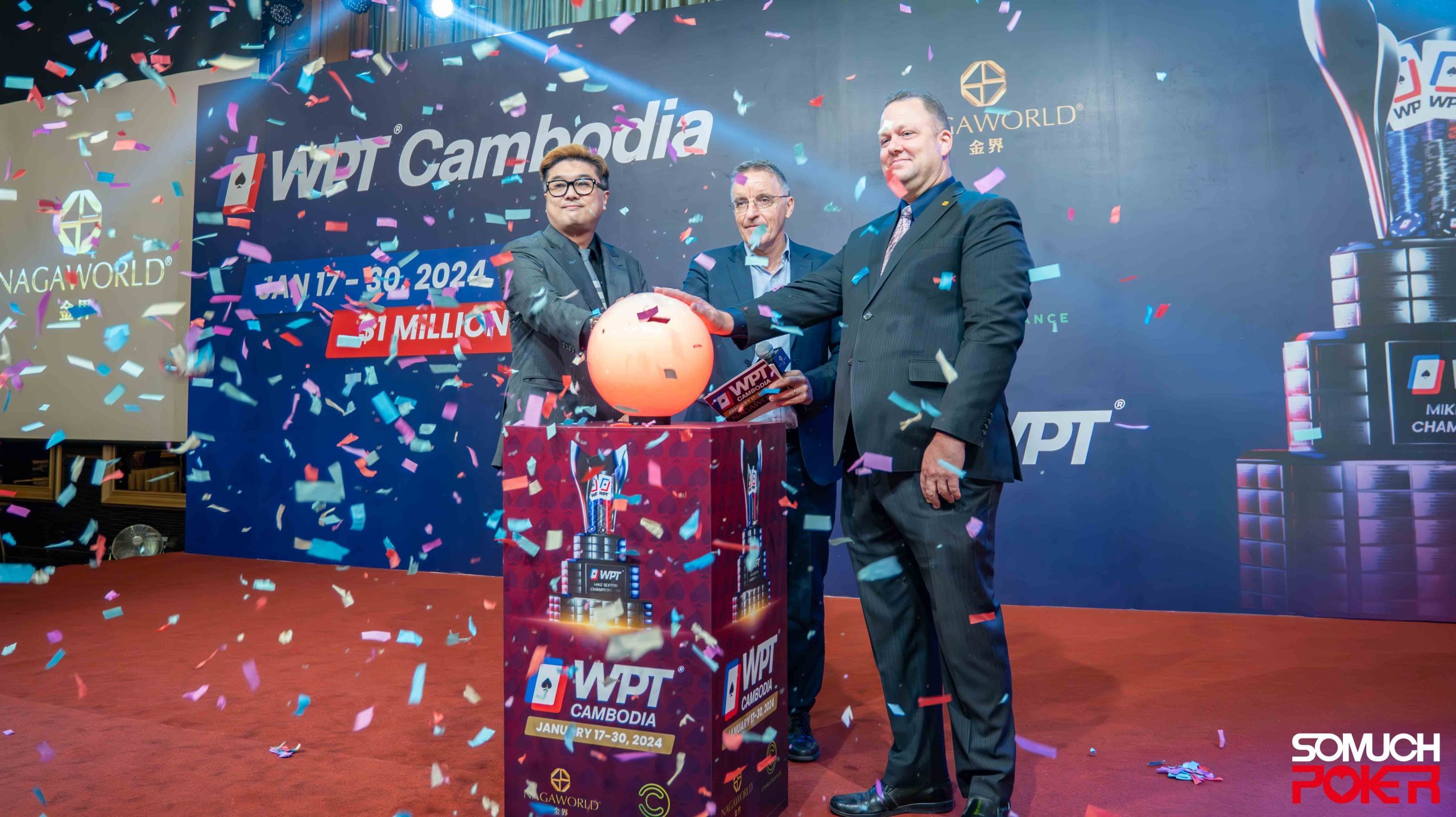 World Poker Tour Cambodia opening day ceremony; 207 enter Superstack, 25 advance; Cheng Zhang wins Superstack Turbo