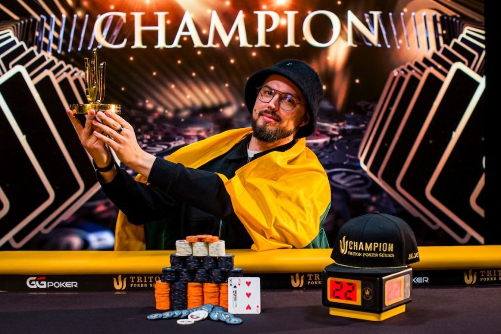 Paulius Vaitiekunas wins at Triton Poker Jeju Series