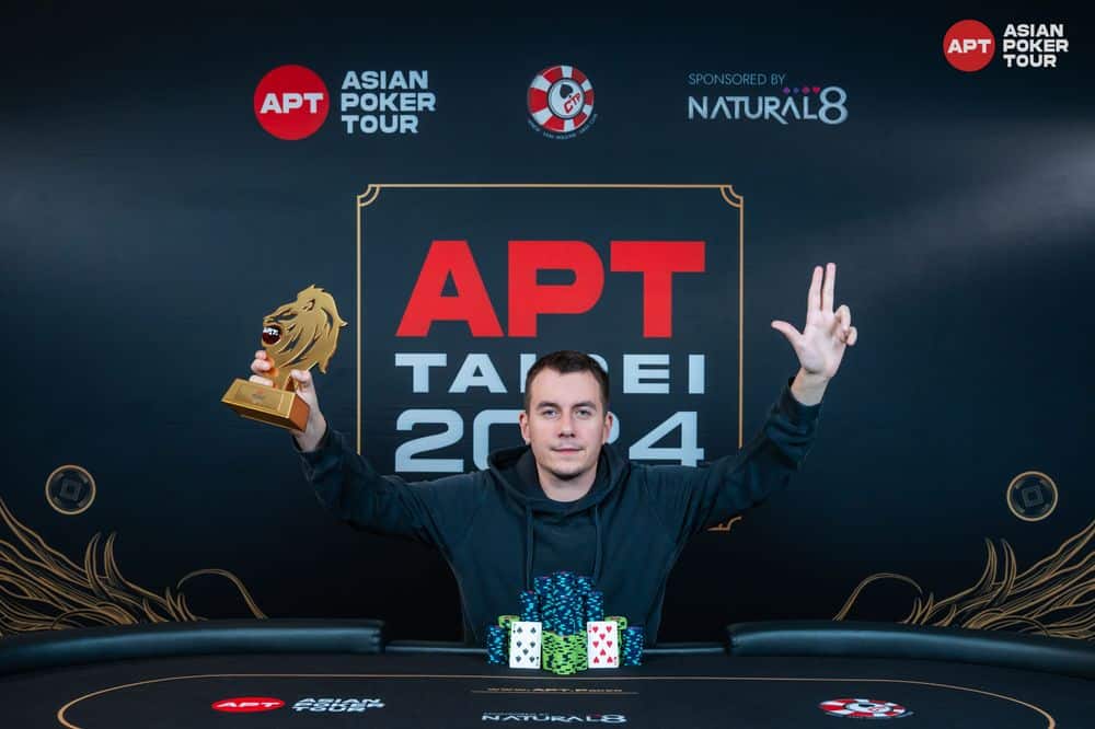 Andrija Robovic wins APT Taipei 2024 Single Day High Roller