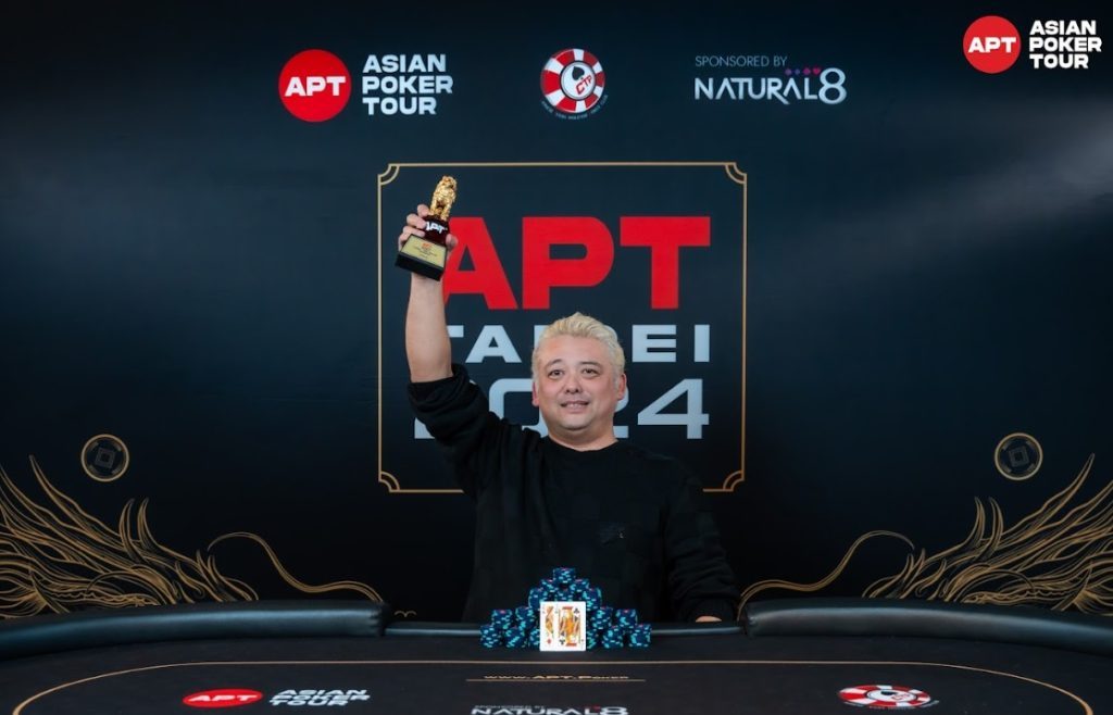 Nozomu Shimizu wins APT Taipei 2024 High Roller Turbo