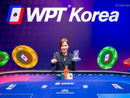 Ouyang Jiali wins WPT Korea SHR