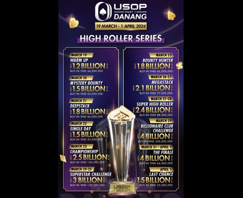 USOP Danang 2024 High Roller Series 