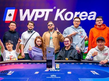 WPT Korea 2024 Main Event is down to its Final Nine