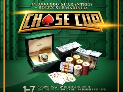 Chase Cup Lights Up Cebu, Philippines feat. ₱5 Million (~USD 87K) Guarantee  – May 1 to 7, 2024
