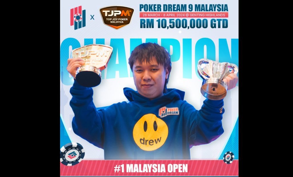 Cliff Lim at Poker Dream 9 Malaysia