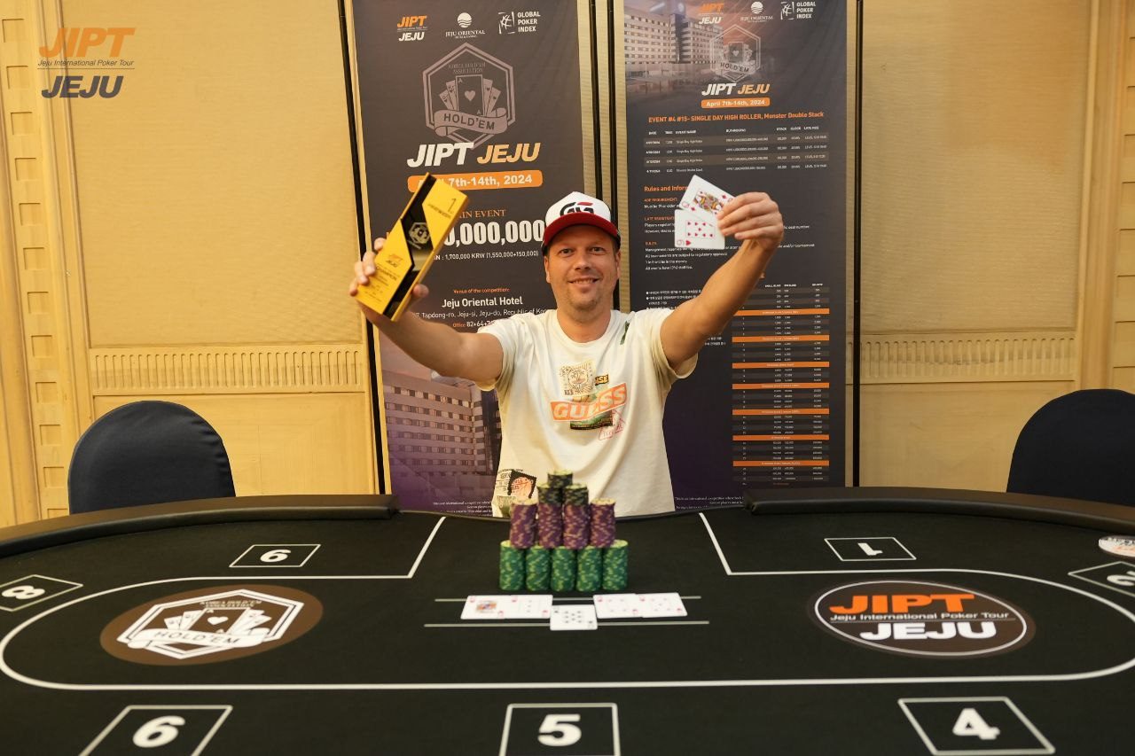 Another High Roller title for Rolands Norietis at Jeju International Poker Tour; Main Event underway