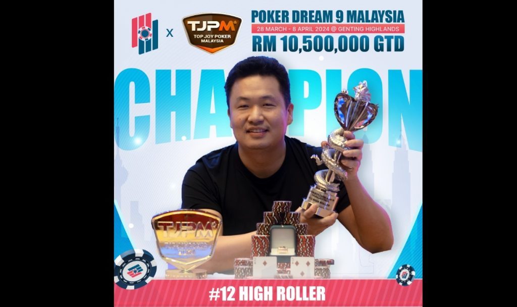 Jason Mo at Poker Dream 9 Malaysia
