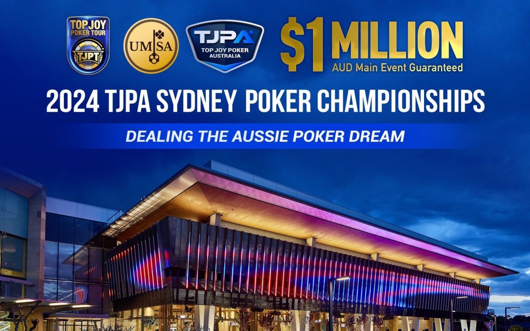 Top Joy Poker Australia (TJPA) Sydney Poker Championships 2024 debuts in twelve days; Event structures released
