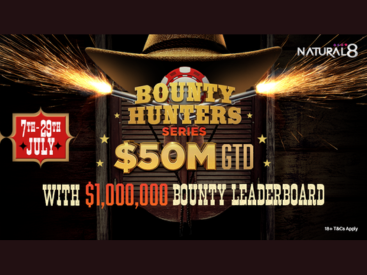 Natural8’s $50M GTD Bounty Hunters Series