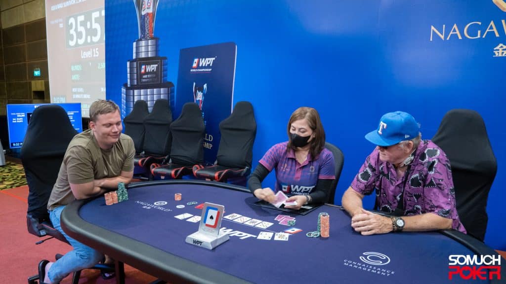 WPT Cambodia Tobias Napel versus Michael Wood