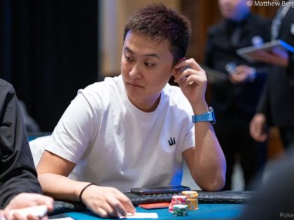 Biao Ding at 2023 WSOP